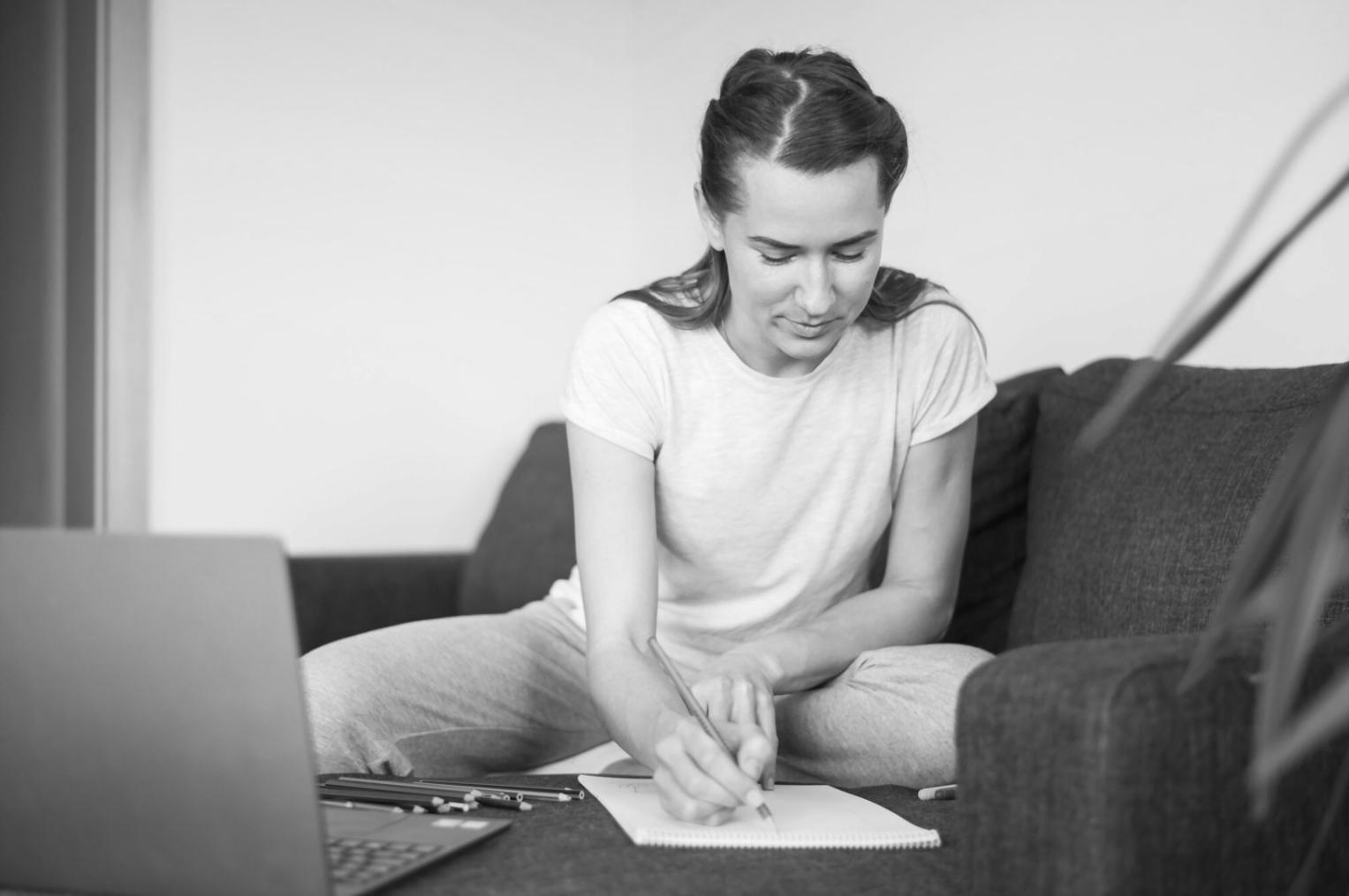 Professional analyzing financial data and market trends